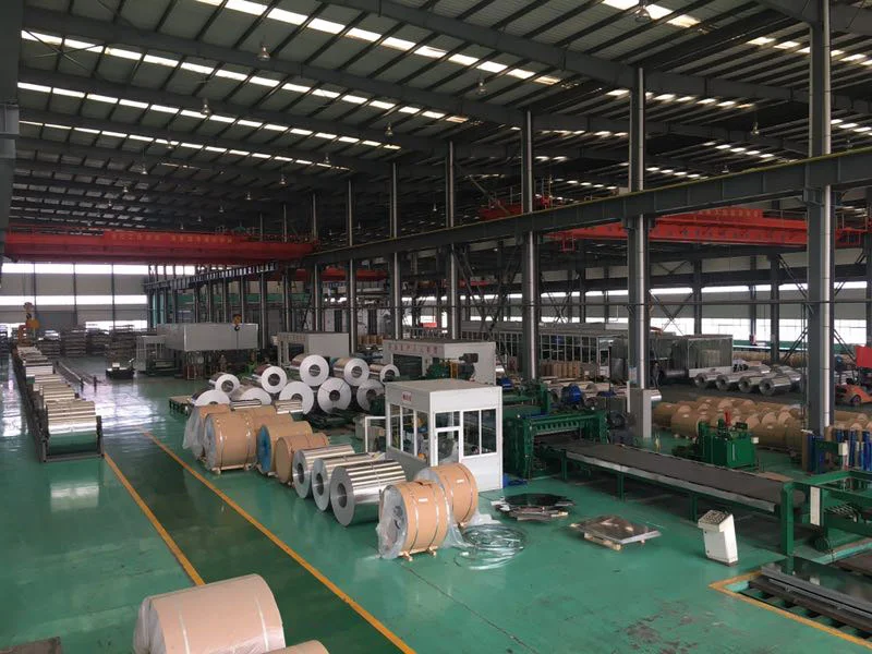 Aluminum strip processing